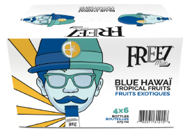 Freez Mix Blue Hawaii Bottles